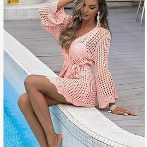 NWT Crochet Cardigan or Cover Up